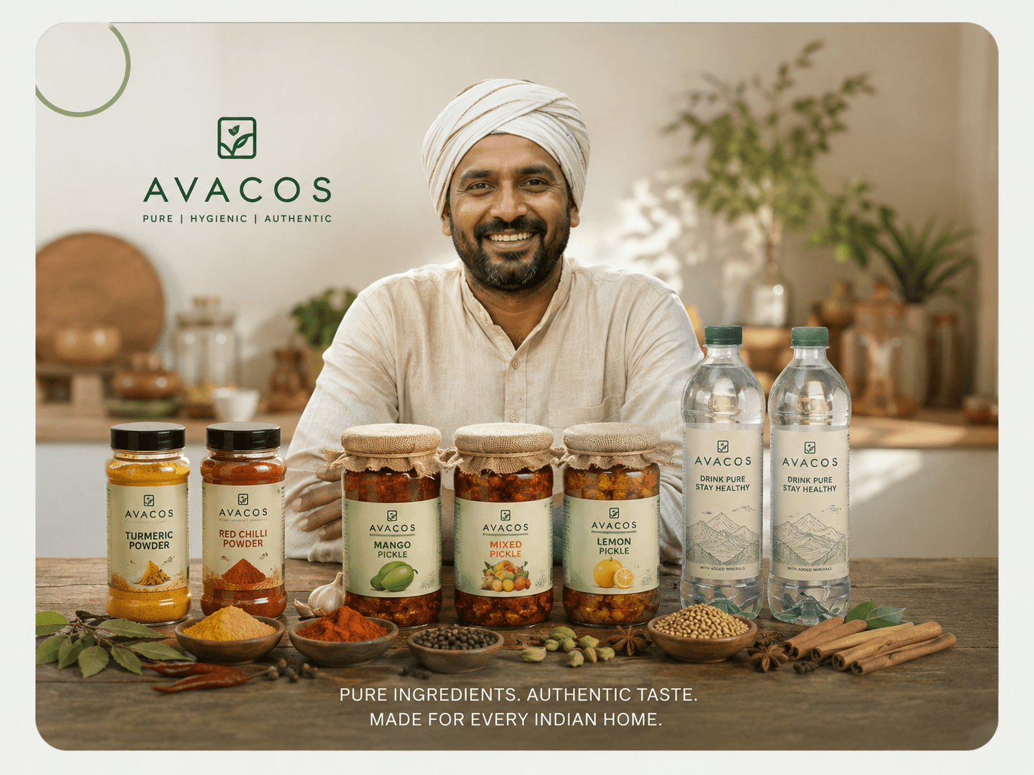 AVACOS Foods product spread